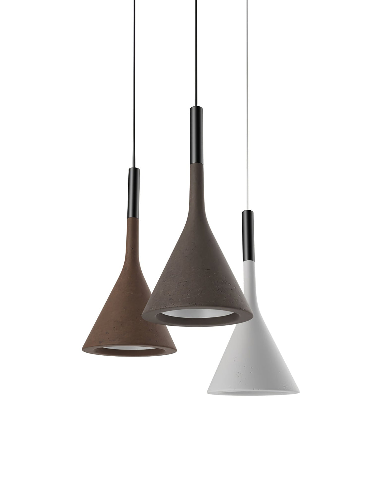 Conical Concrete Pendant Light - view 79