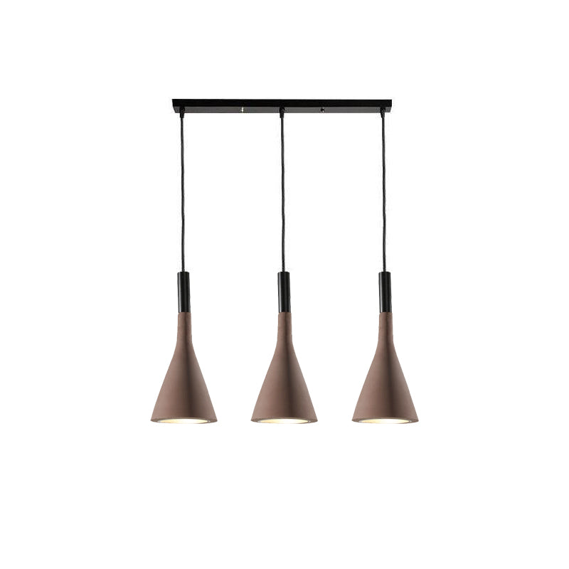 Conical Concrete Pendant Light - view 71