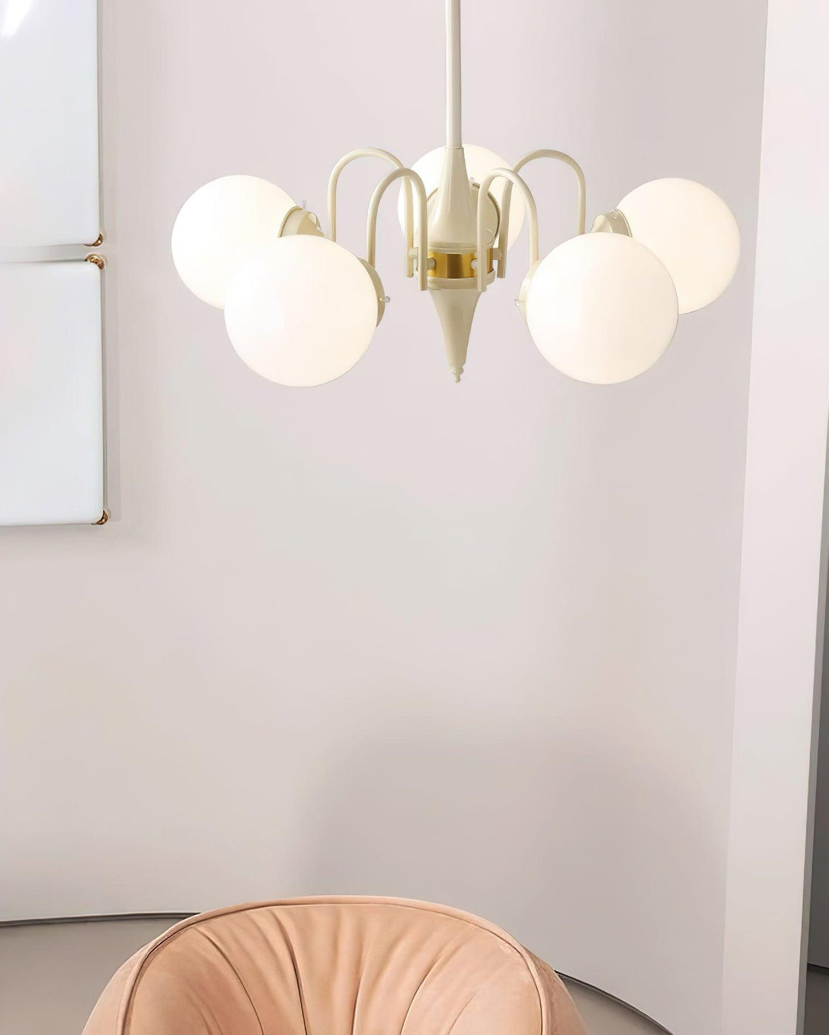 Cream Ball Chandelier - view 14