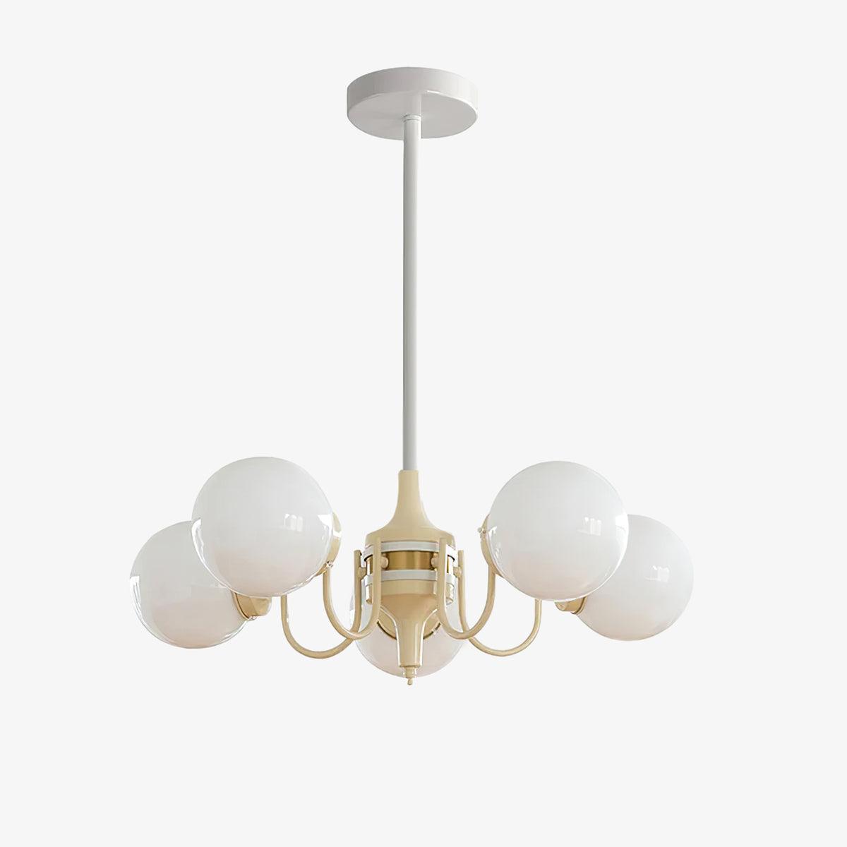 Cream Ball Chandelier - view 25