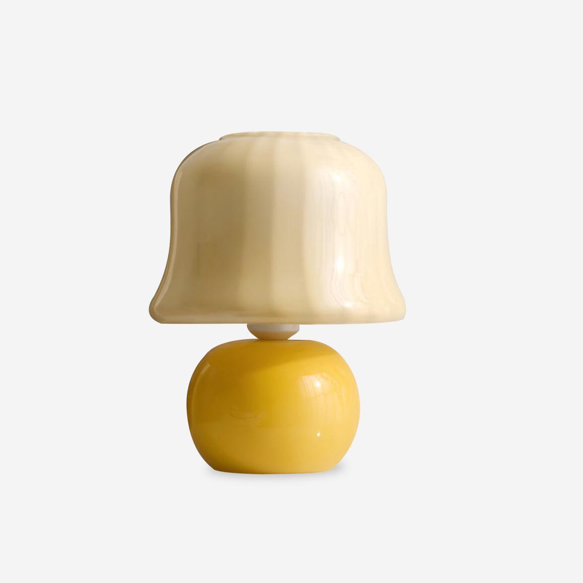 Cream Mushroom Table Lamp - view 17