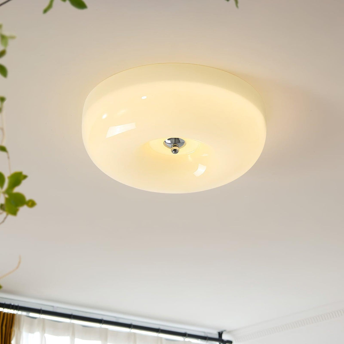 Swirl Glass Ceiling Lamp - view 7