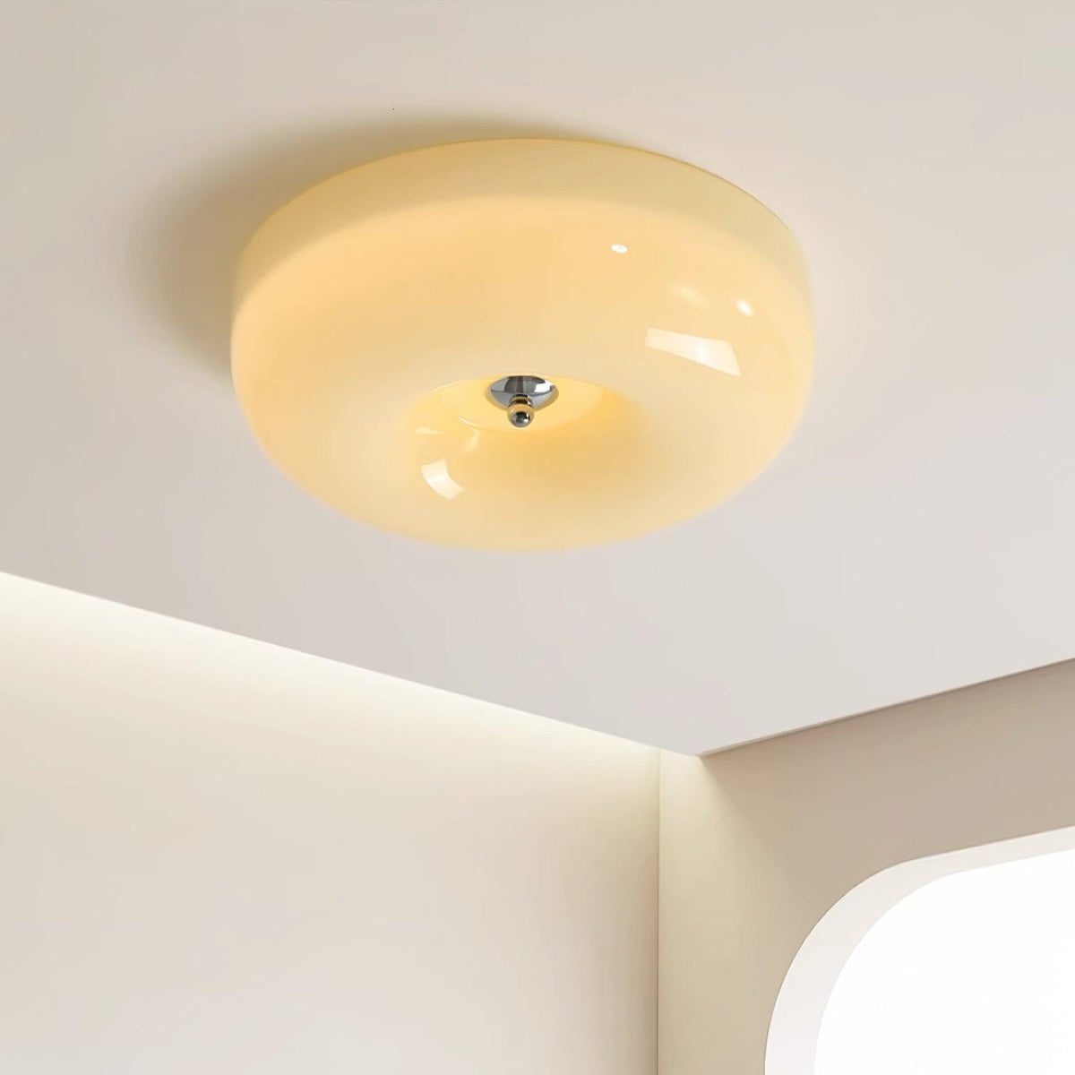 Swirl Glass Ceiling Lamp - view 5
