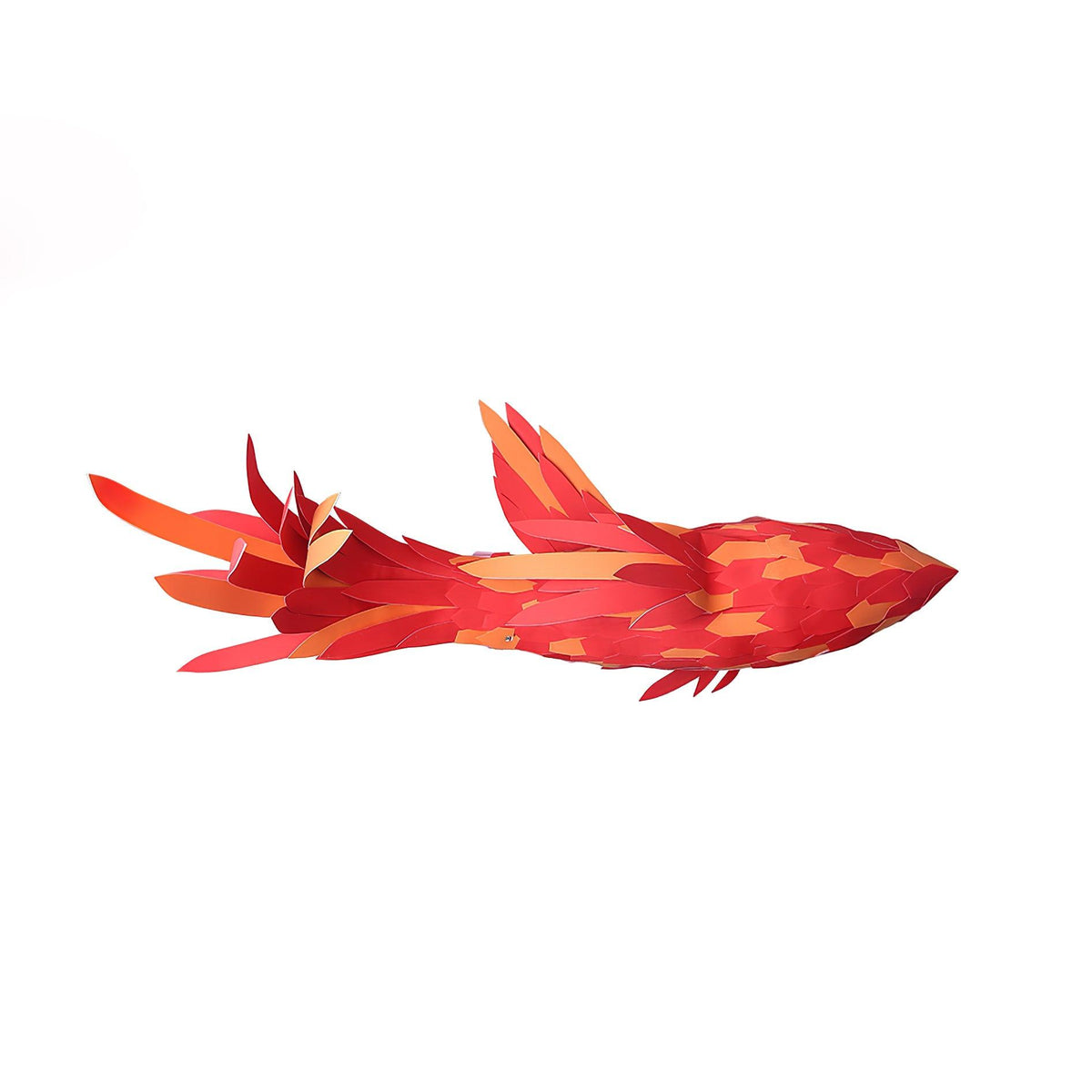 Crimson Swirl Koi Chandelier - view 17