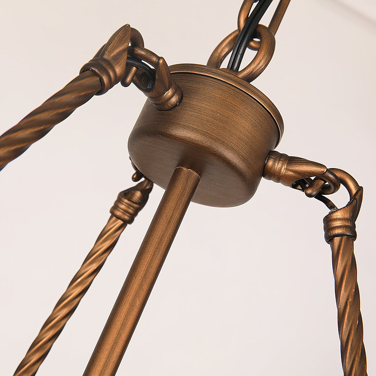 Crowley Wagon Wheel Chandelier - view 17