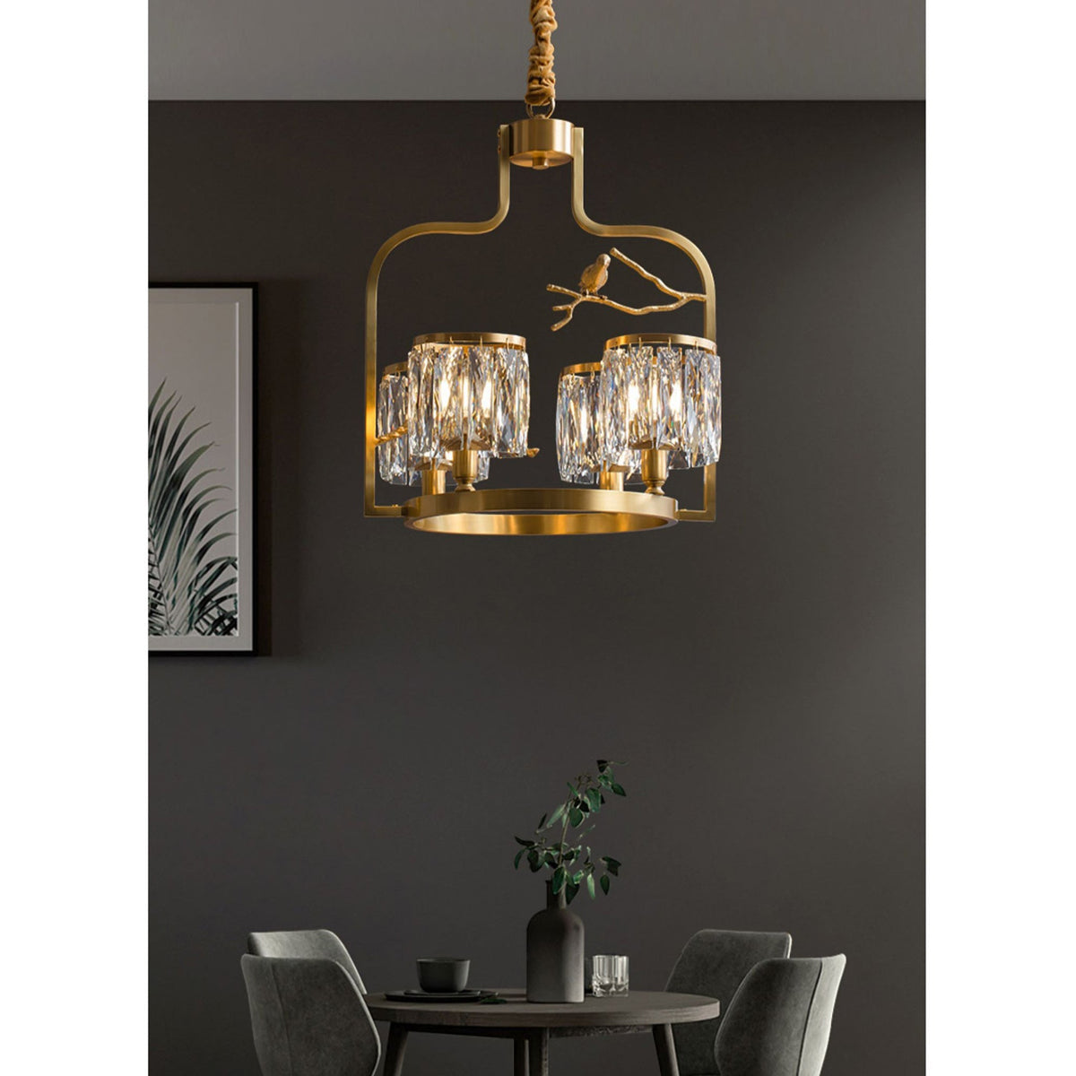 Crystal Bird Chandelier - view 7