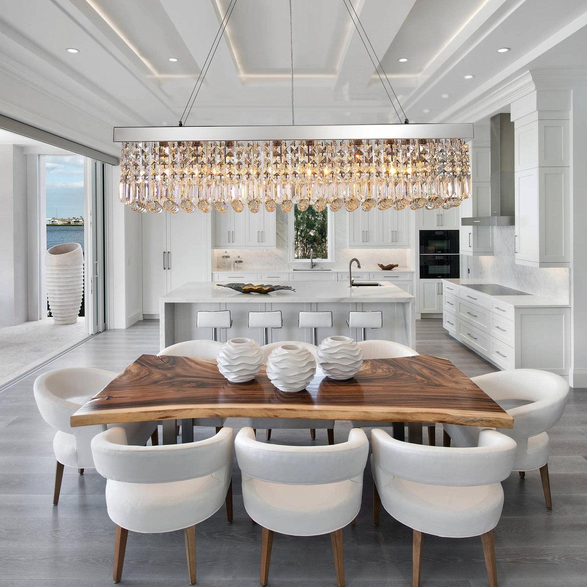 Crystal Raindrop Chandelier - view 7