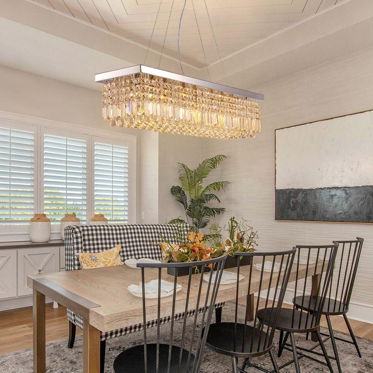 Crystal Raindrop Chandelier - view 3