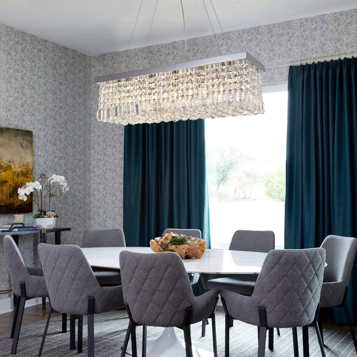 Crystal Raindrop Chandelier - view 2