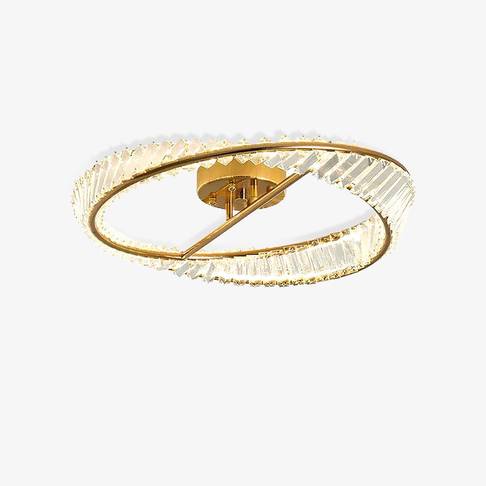 Crystal Rings Ceiling Lamp - view 11