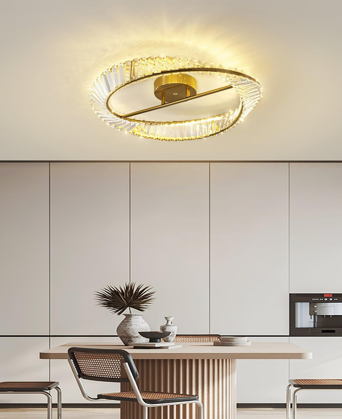 Crystal Rings Ceiling Lamp - view 10
