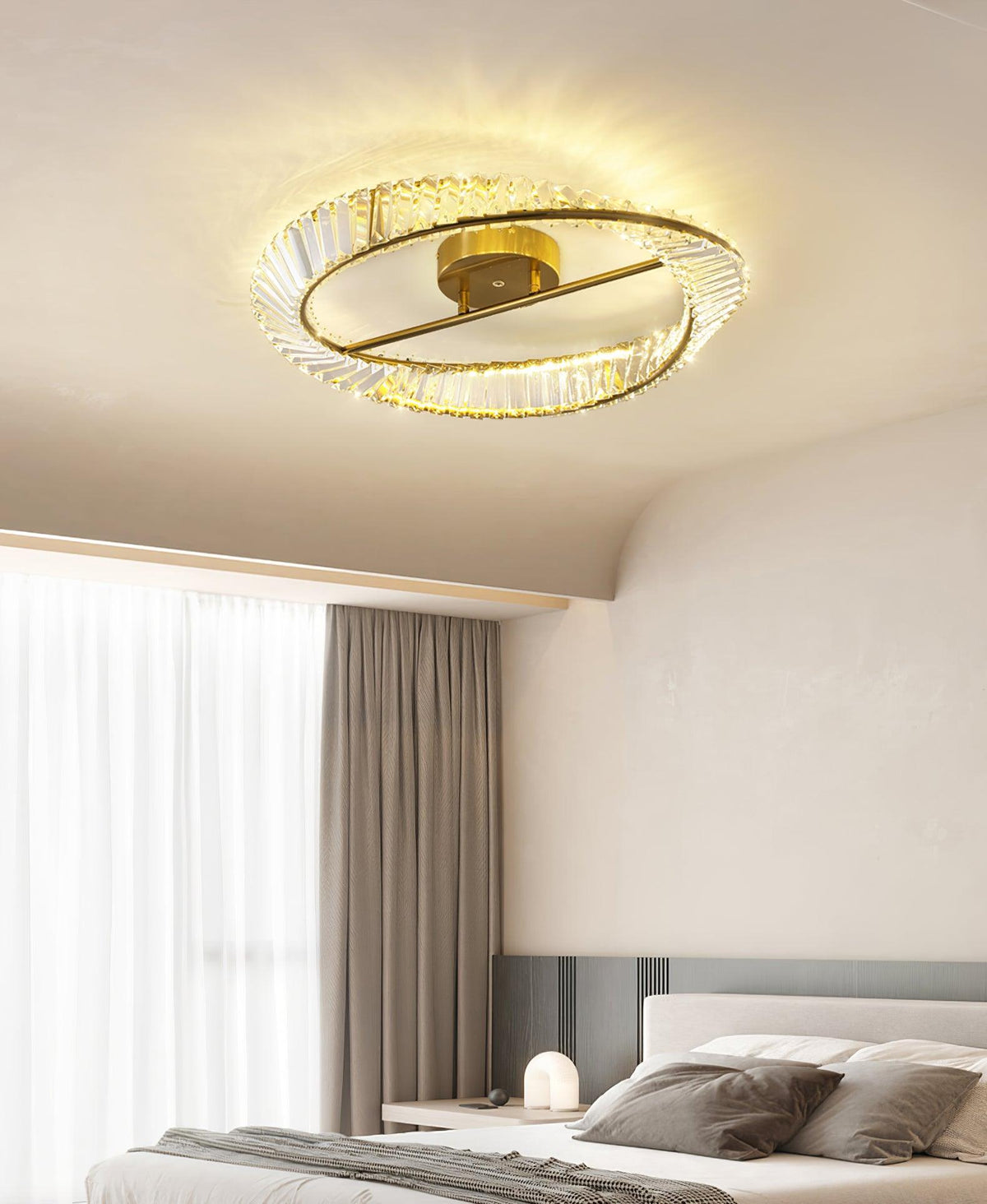 Crystal Rings Ceiling Lamp - view 17