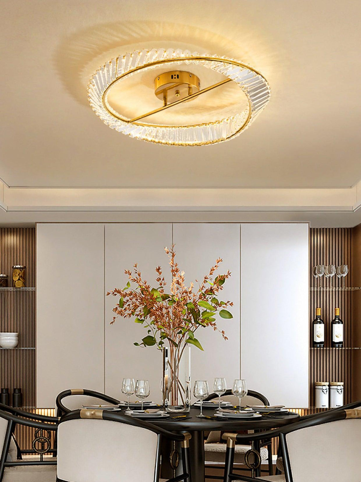 Crystal Rings Ceiling Lamp - view 20