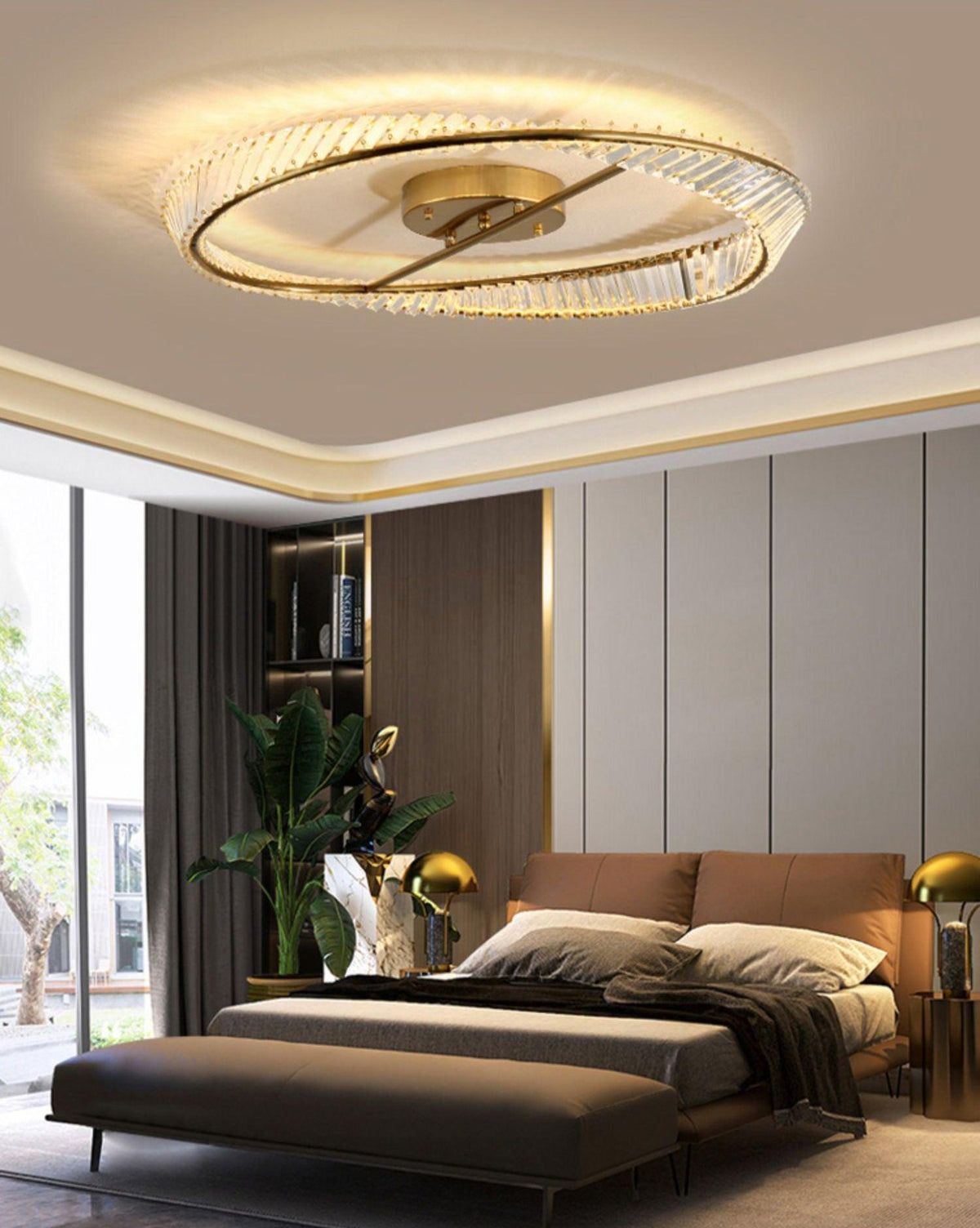Crystal Rings Ceiling Lamp - view 25