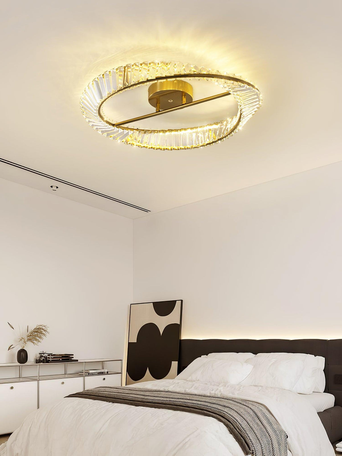 Crystal Rings Ceiling Lamp - view 26