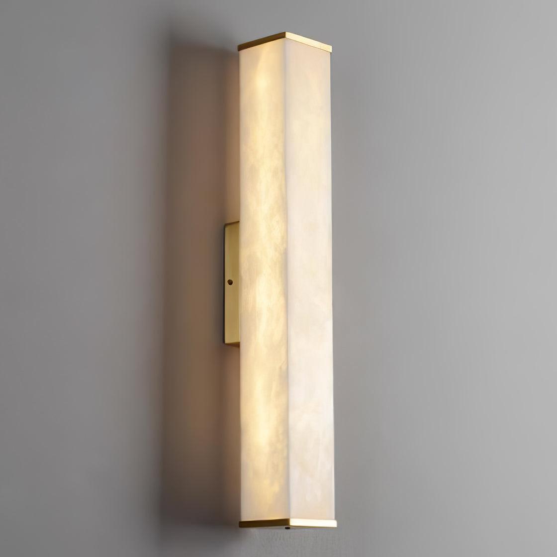Cuboid Alabaster Wall Light - view 9