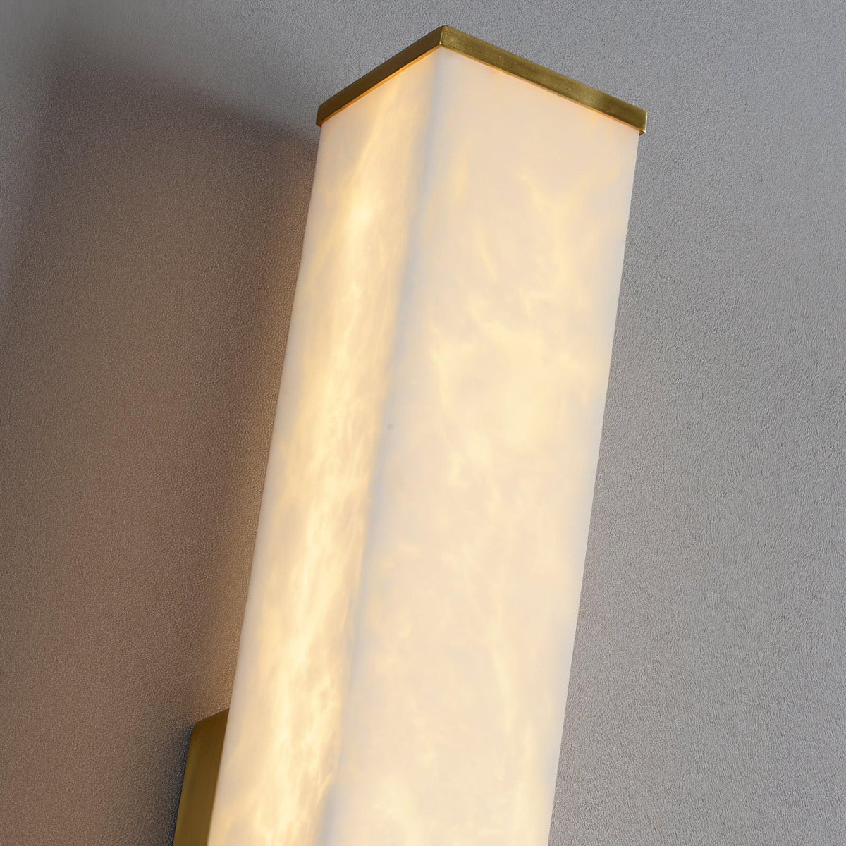 Cuboid Alabaster Wall Light - view 11