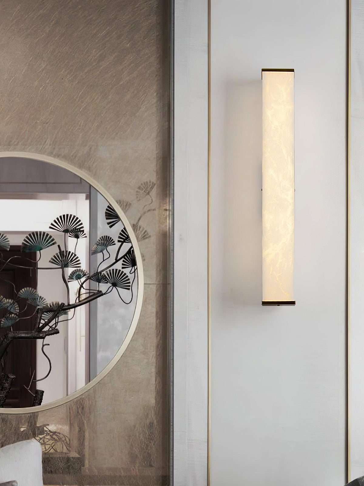 Cuboid Alabaster Wall Light - view 16