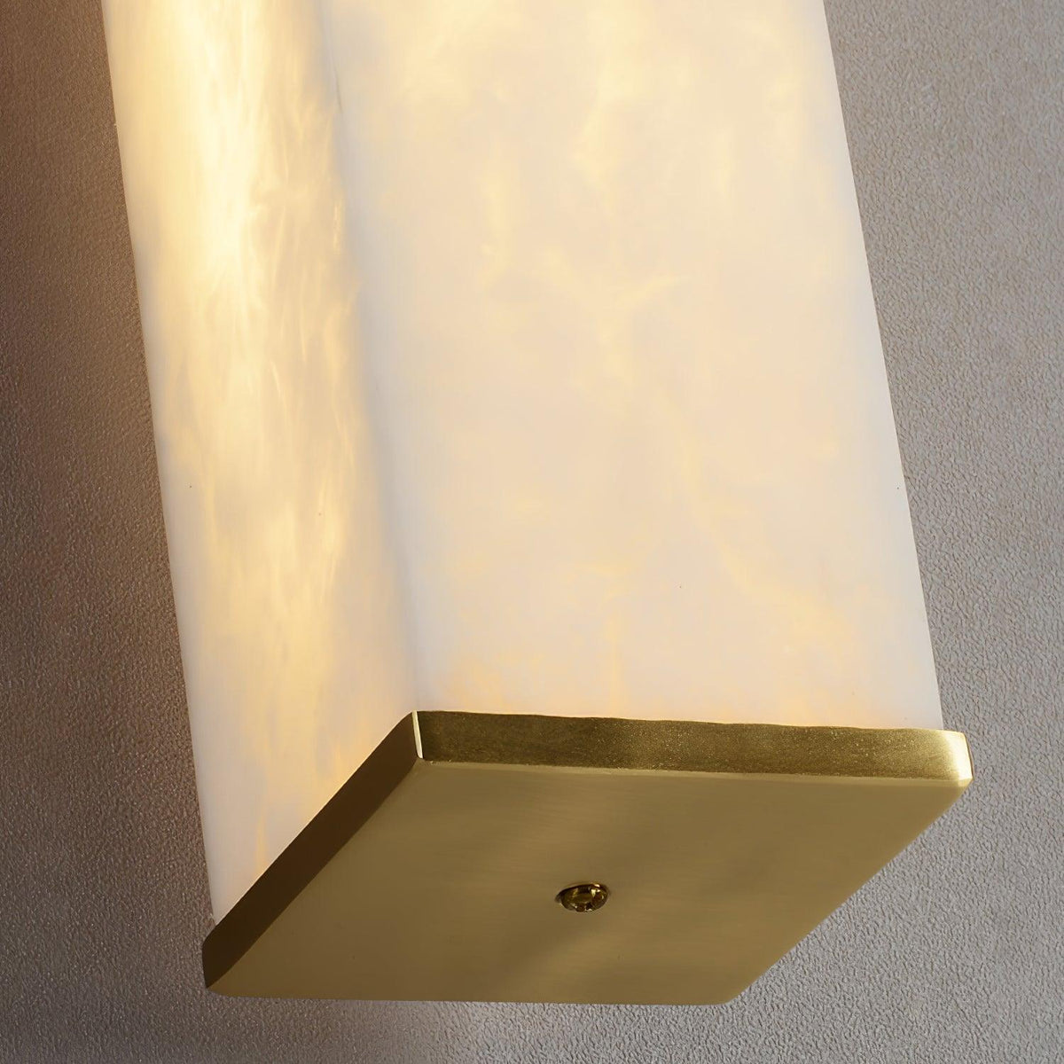 Cuboid Alabaster Wall Light - view 17