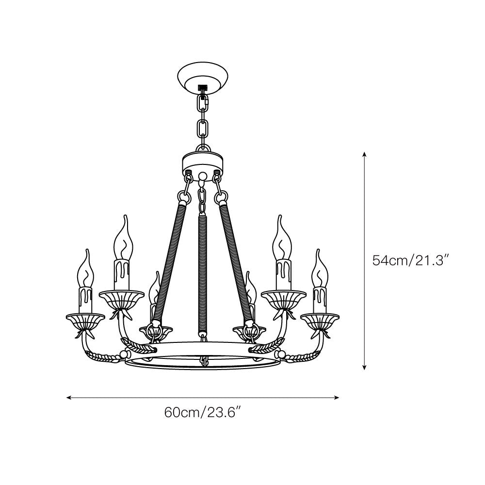 Cyrano Chandelier - view 5