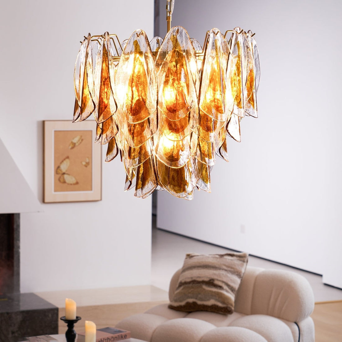 Solviva Murano Glass Chandelier