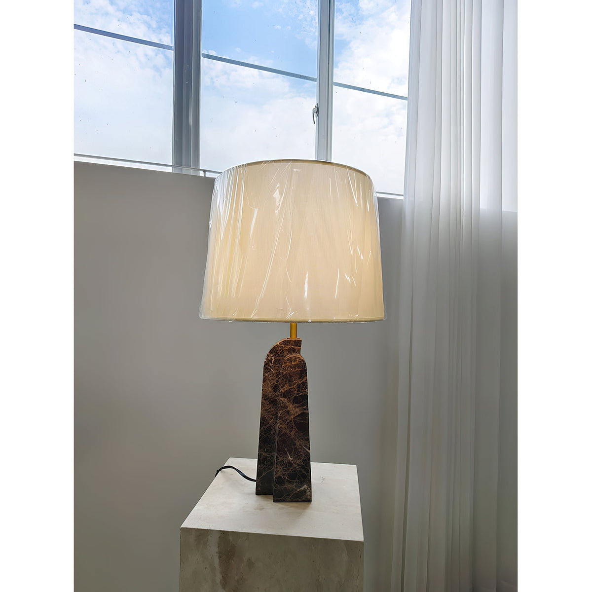 Darcy Marble Table Lamp - view 10