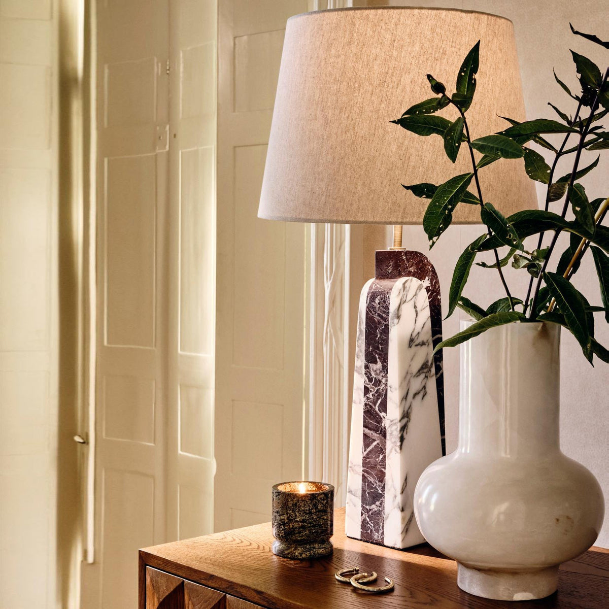 Darcy Marble Table Lamp - view 5