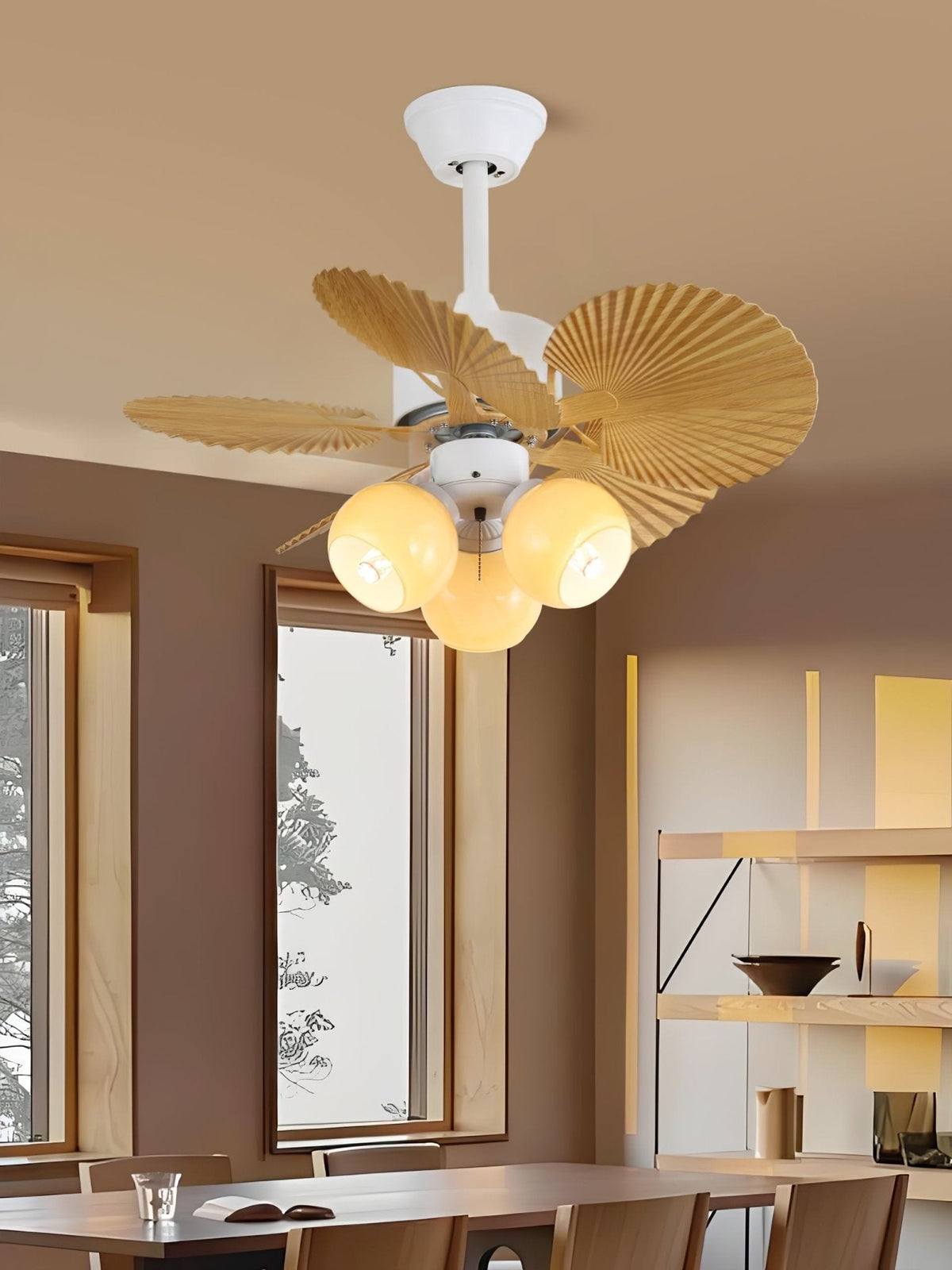 Palmera Bloom Ceiling Fan Light