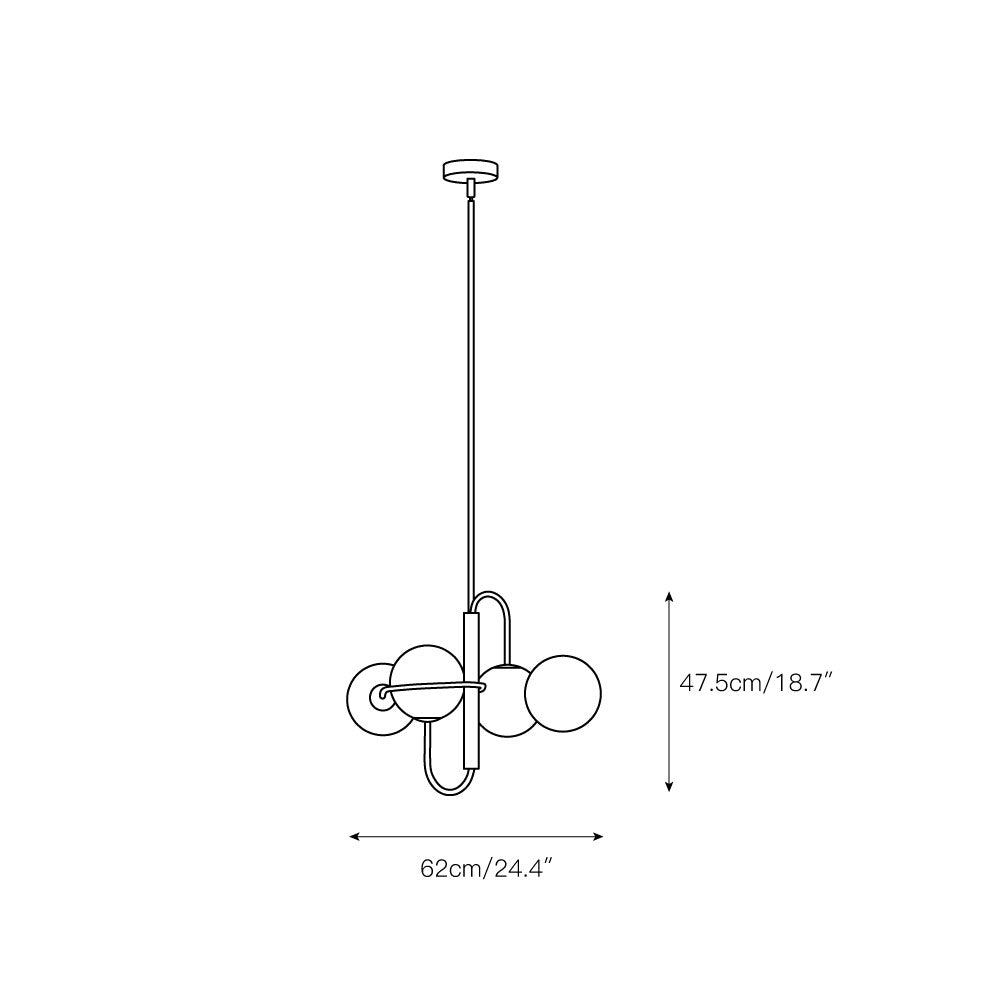 Decora Chandelier - view 3