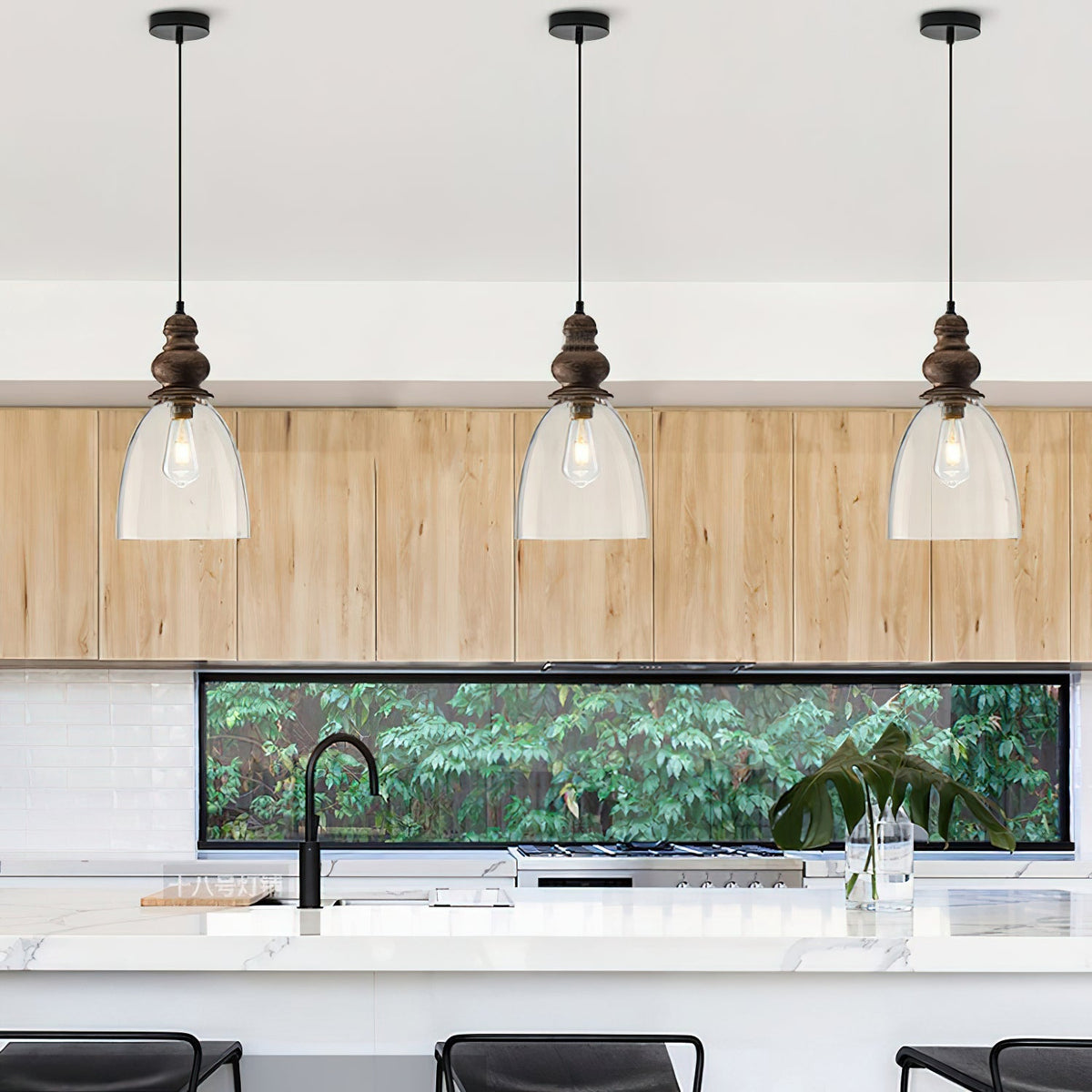 Delmare Glass Pendant Lamp - view 5