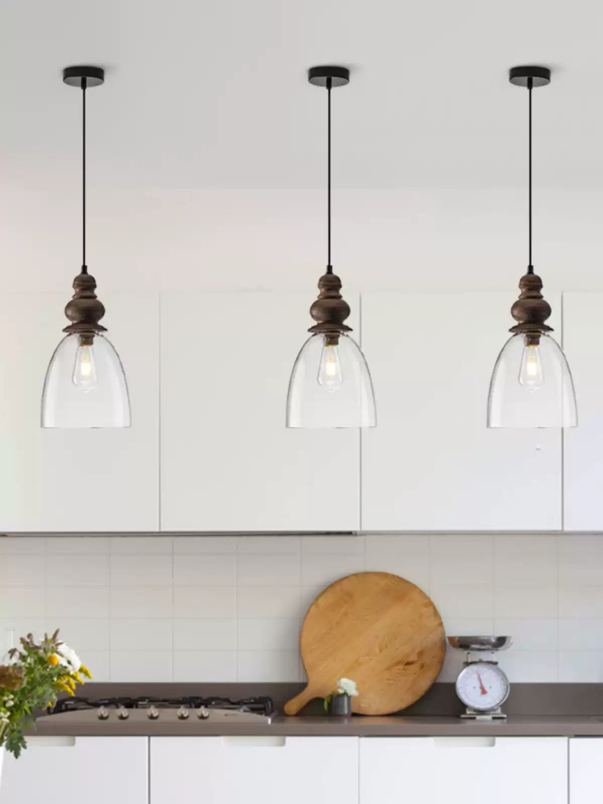 Delmare Glass Pendant Lamp - view 7