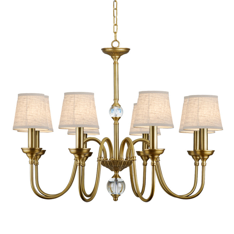 Diana Brass Chandelier - view 12