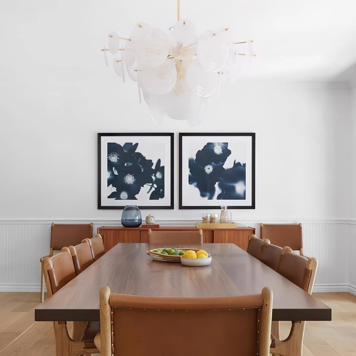 Brass Discs Cascading Chandelier - view 19