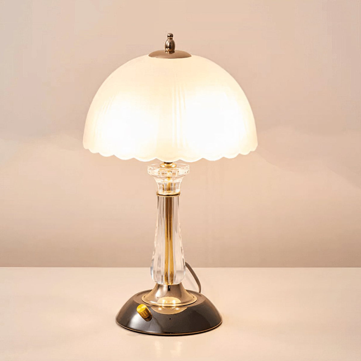 Domed Glass Table Light - view 10