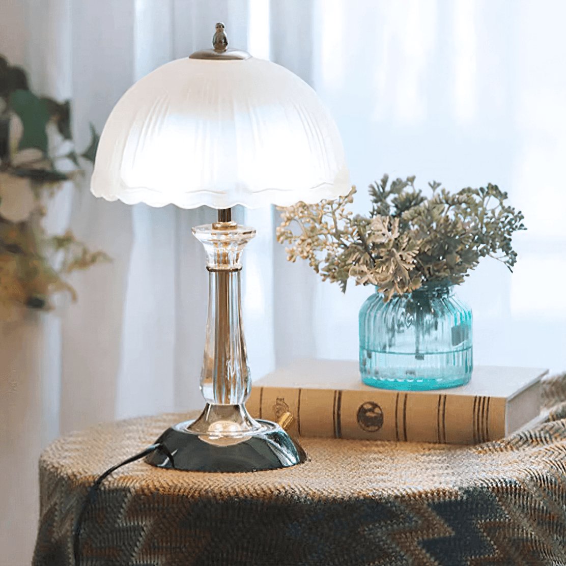 Domed Glass Table Light - view 2