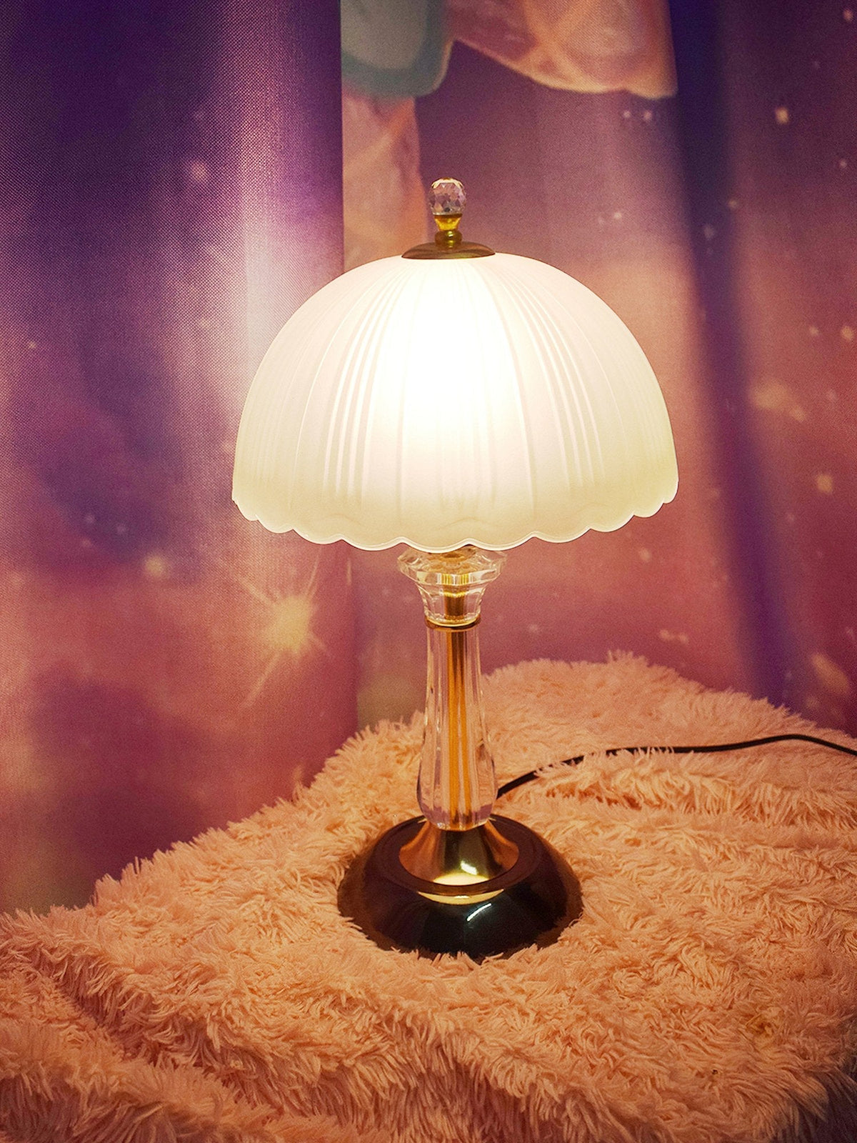 Domed Glass Table Light - view 16