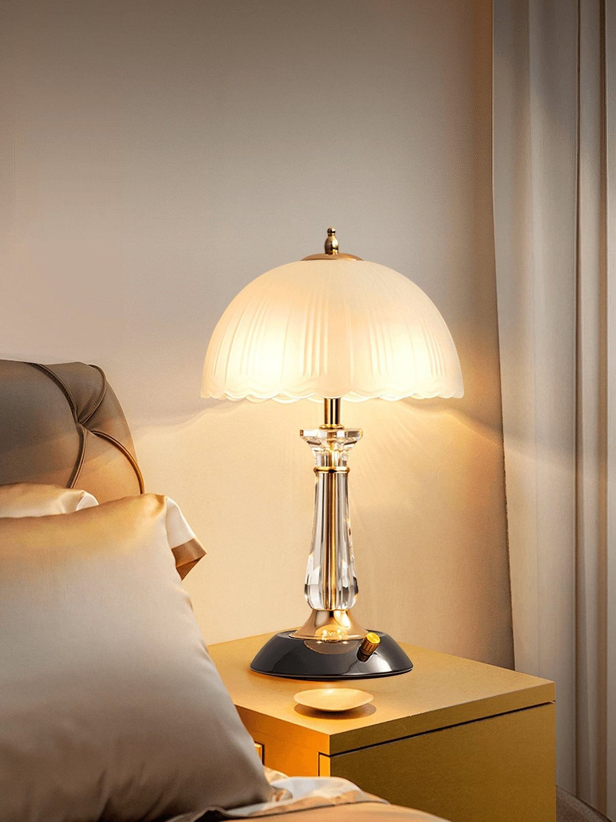 Domed Glass Table Light - view 11
