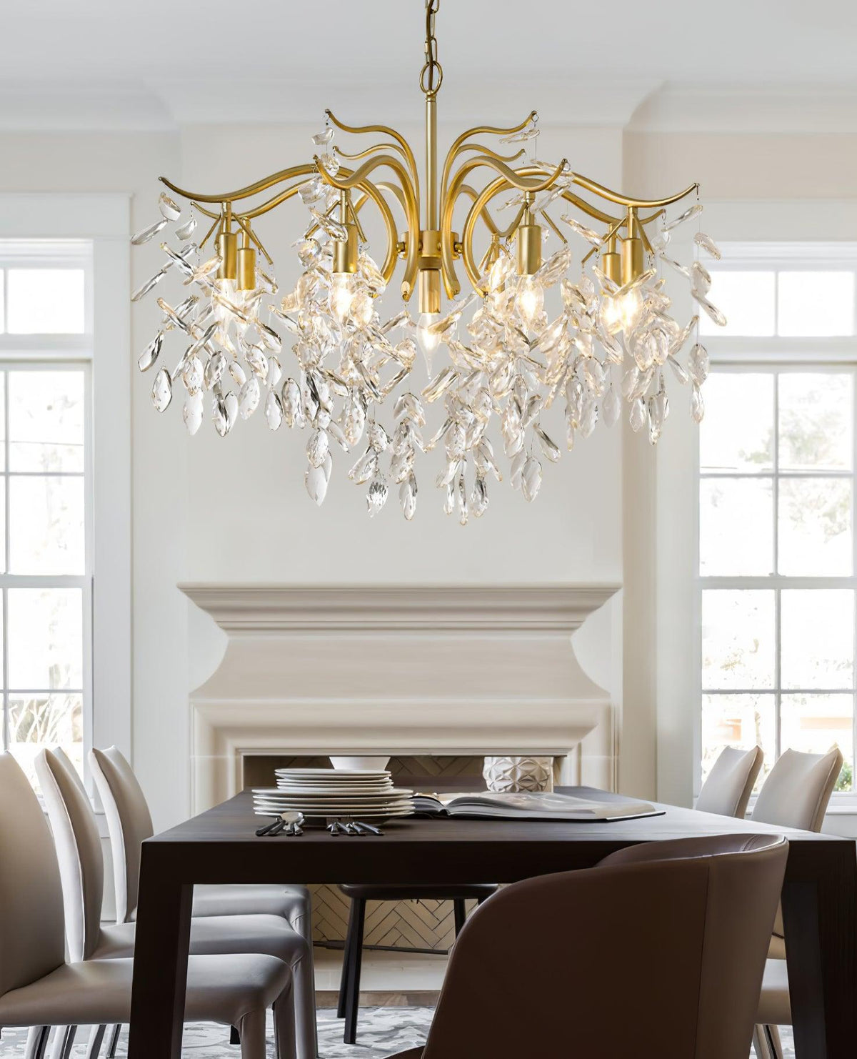 Dorale Crystal Chandelier - view 7