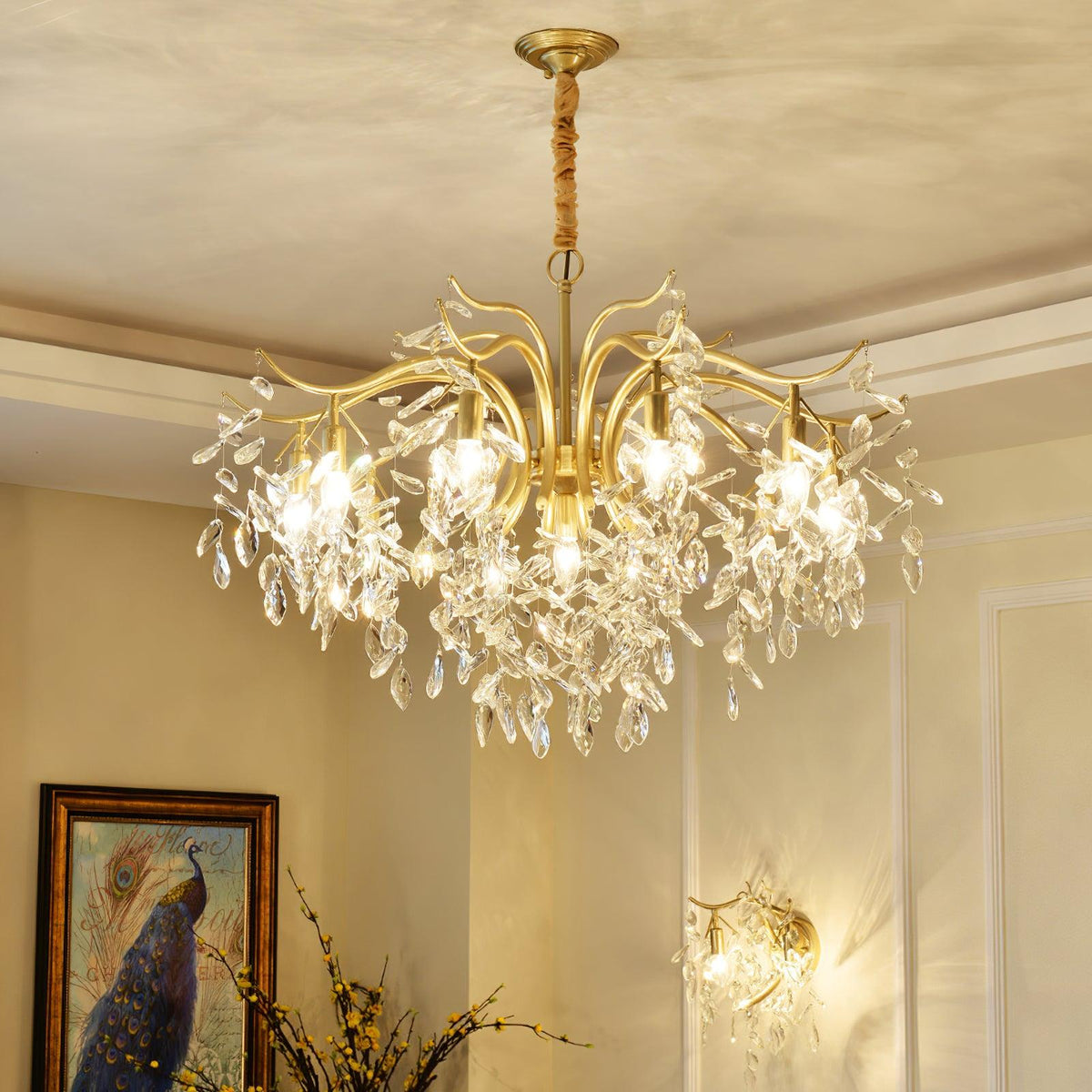 Dorale Crystal Chandelier - view 6