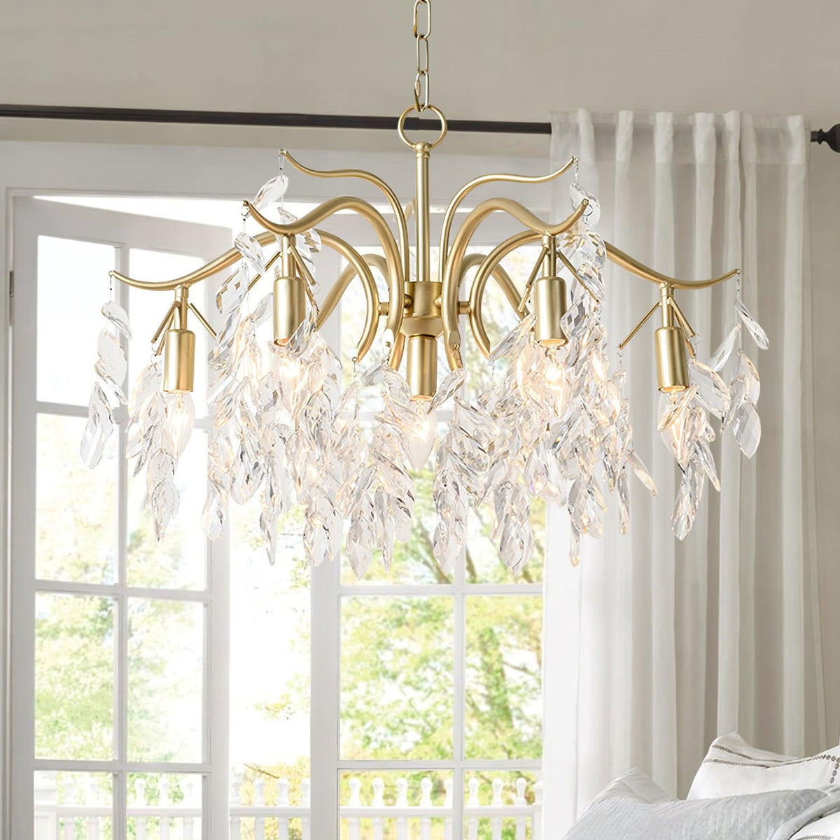 Dorale Crystal Chandelier - view 3