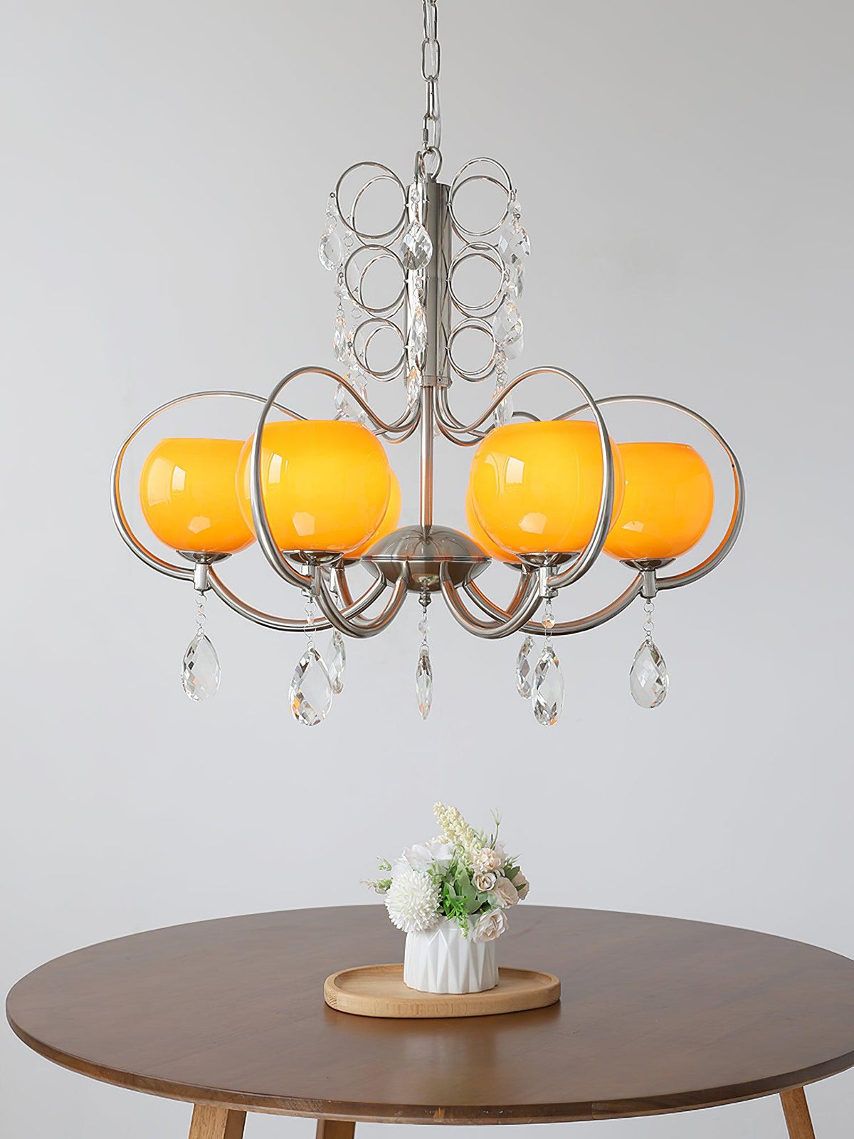 Doria Crystal Chandelier - view 11