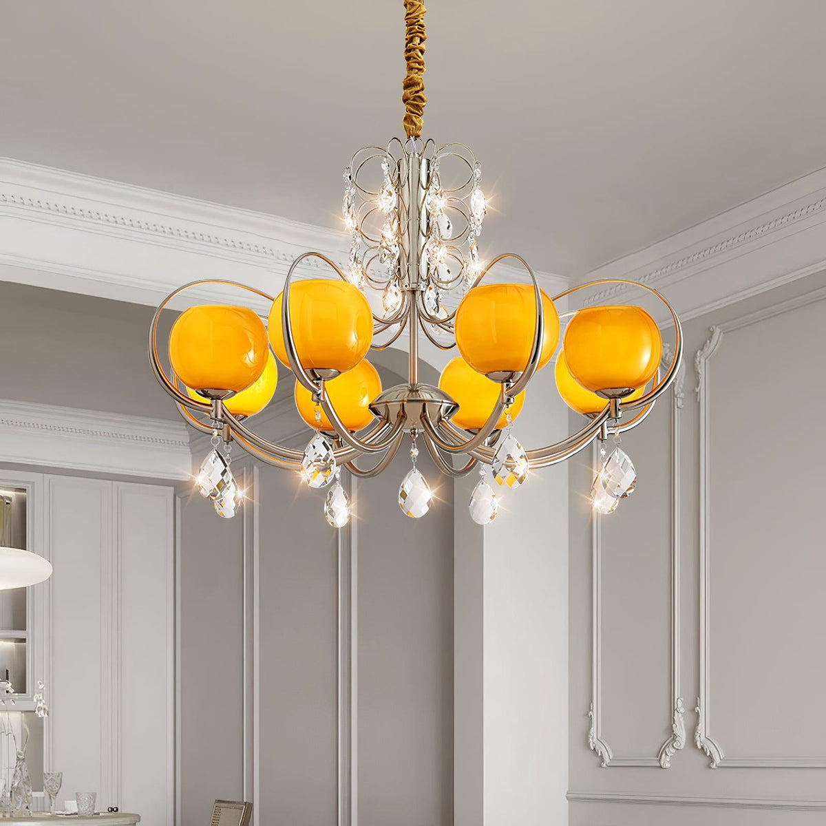 Doria Crystal Chandelier - view 2