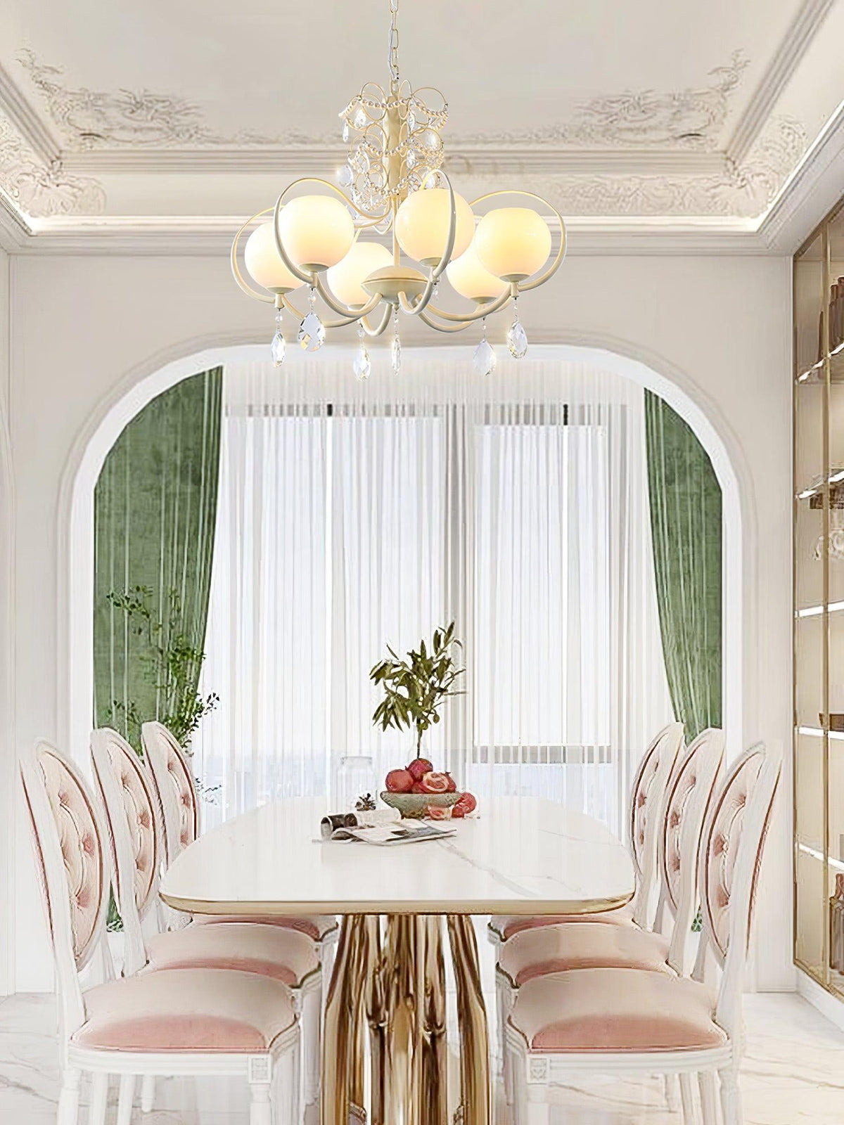 Doria Crystal Chandelier - view 4