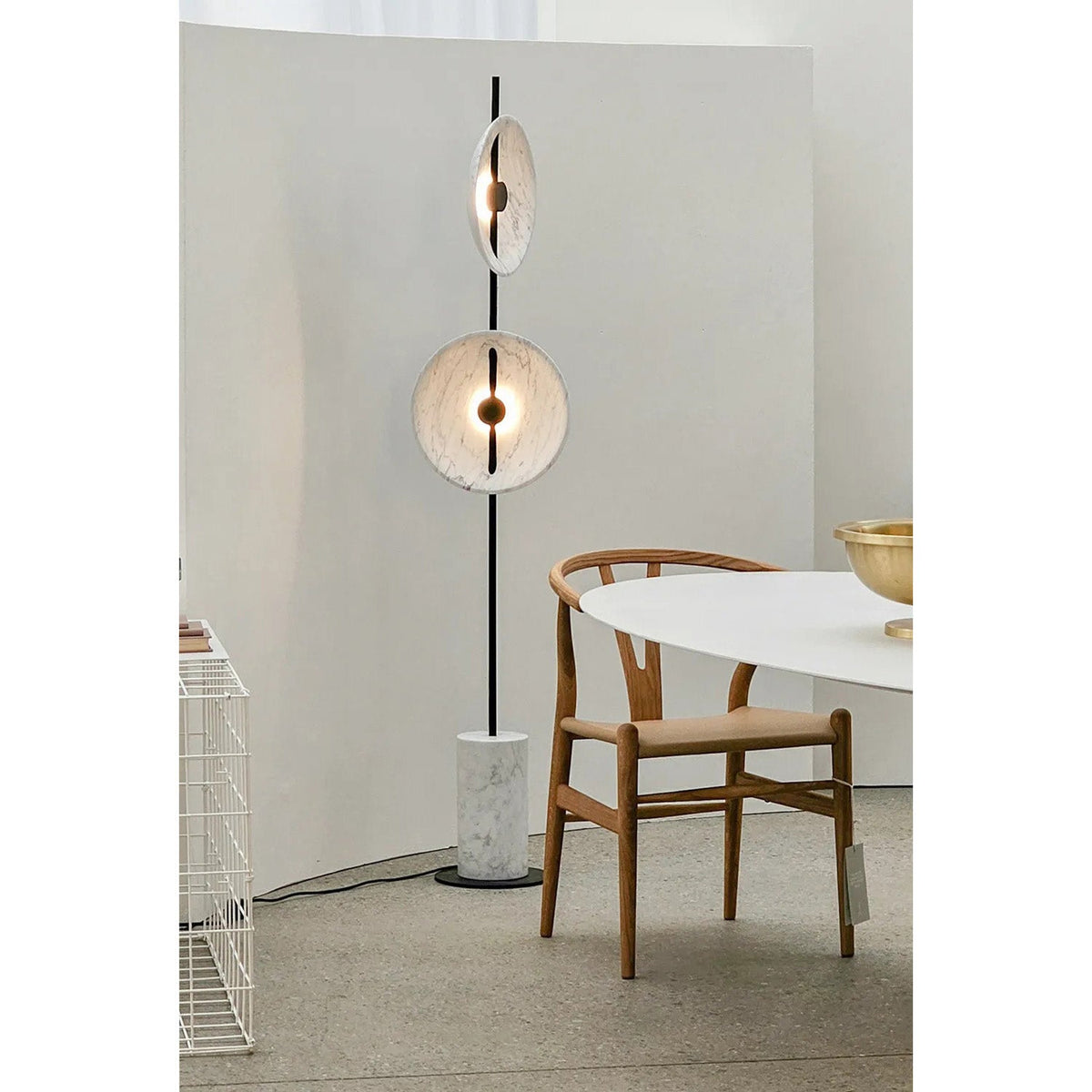 Double Moon Floor Lamp - view 13