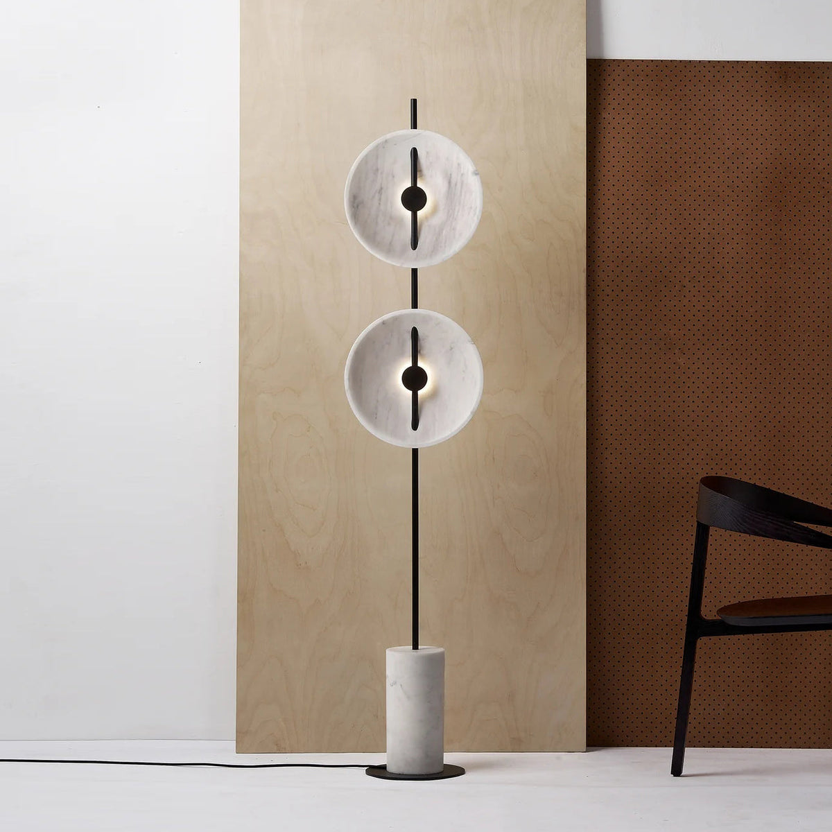 Double Moon Floor Lamp - view 2