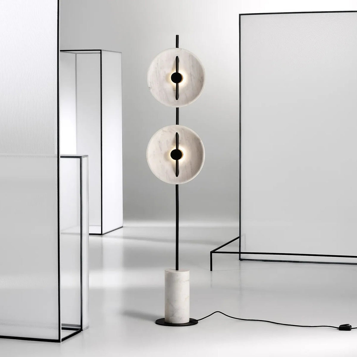 Double Moon Floor Lamp - view 4