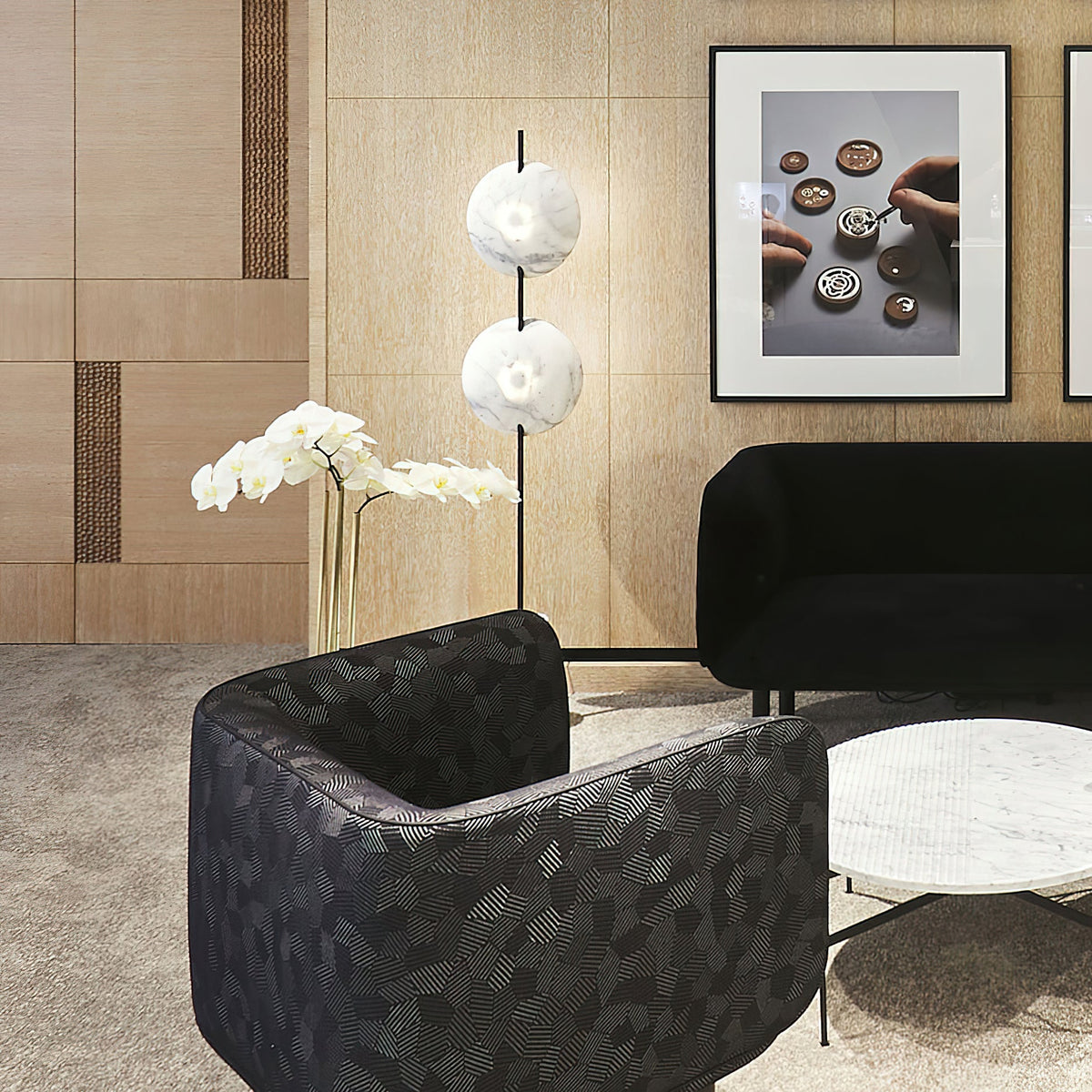 Double Moon Floor Lamp - view 6
