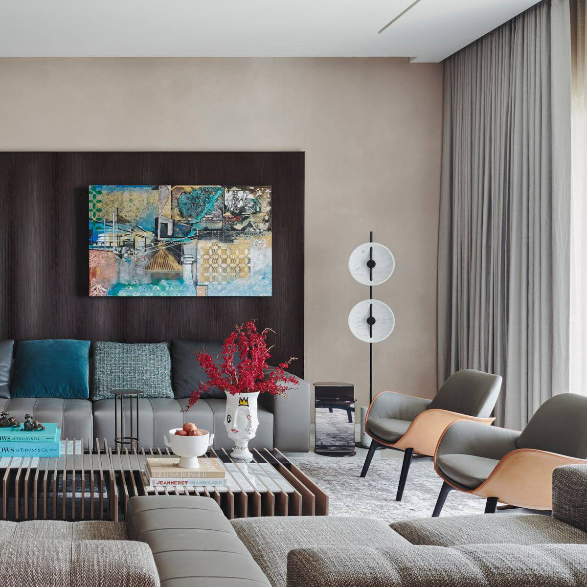 Double Moon Floor Lamp - view 7