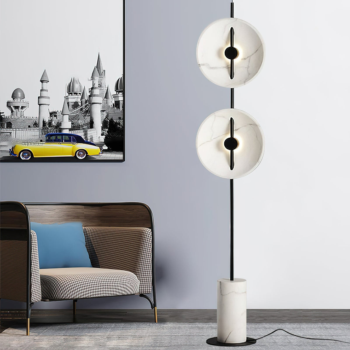Double Moon Floor Lamp - view 8