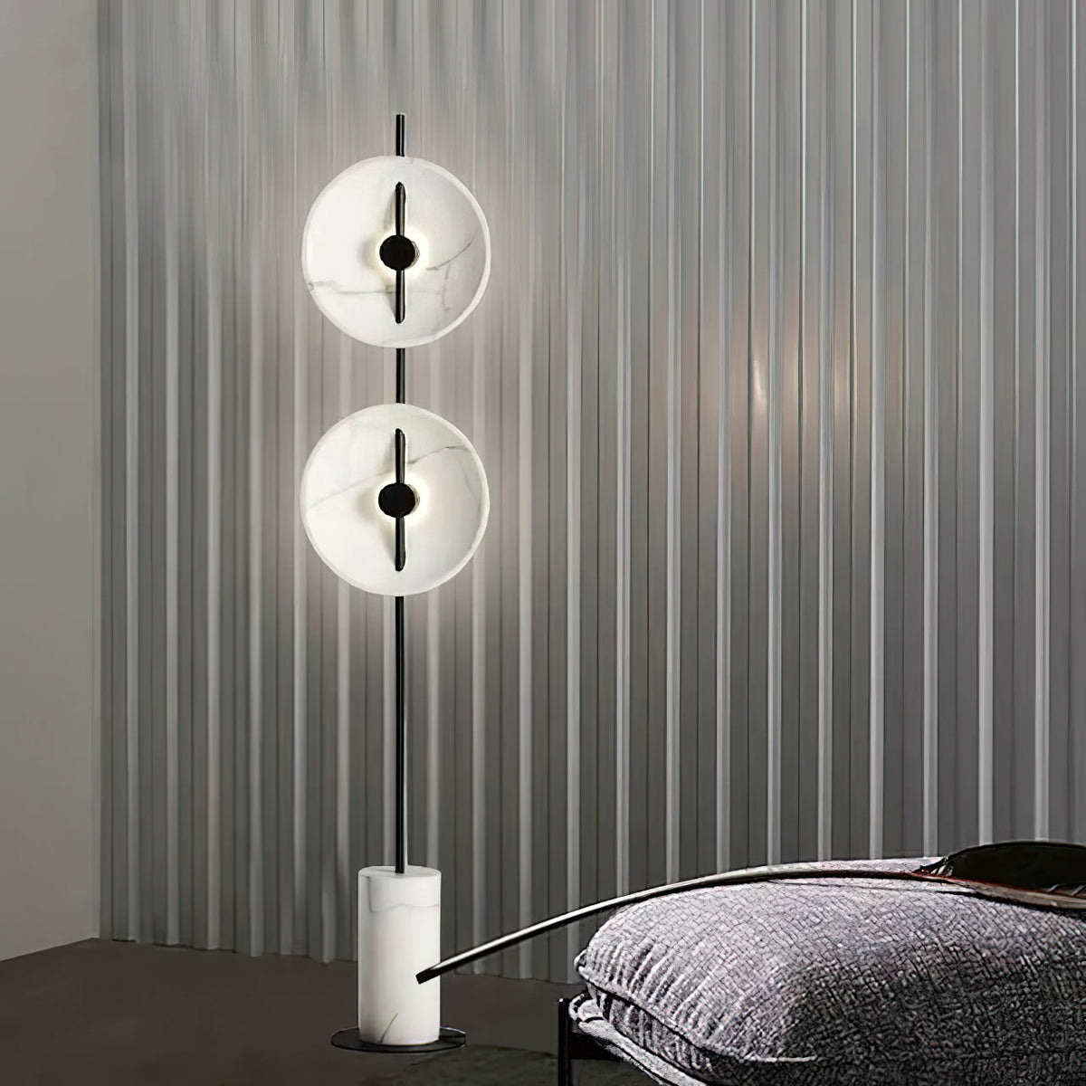 Double Moon Floor Lamp - view 10